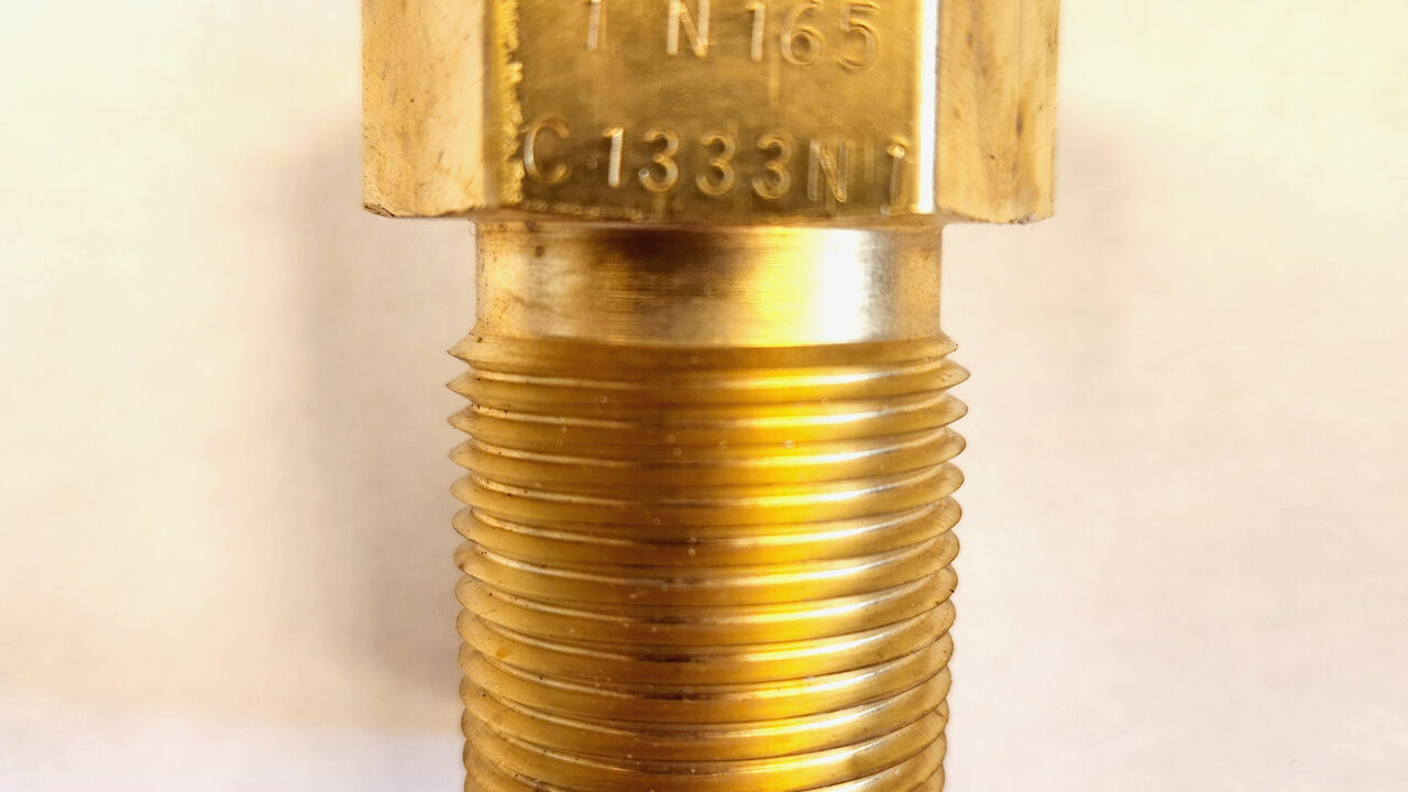 PG1333-N1  3/4" NGT Fusible Plug for Ton Containers