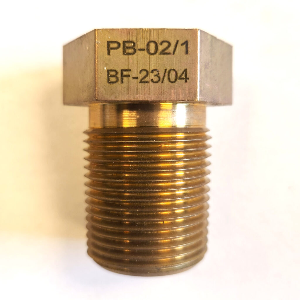PGPB02/1 -Tekno Fuse Plug for Ton Containers
